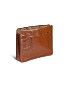 St. James Expandable Folio - British Tan Florentine Leather