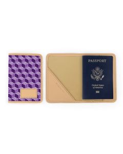 Glasgow Passport Case - Leather Patch