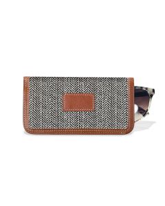 Eyeglass Case - Leather Patch