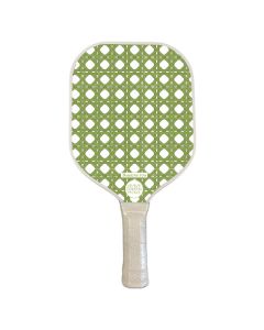 Coastal Pickle Pickleball Paddle - Green Rattan