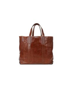 St. Charles Yacht Tote - British Tan Florentine Leather