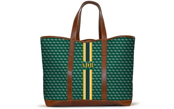 St. Charles Yacht Tote - Gameday - Printed Monogram