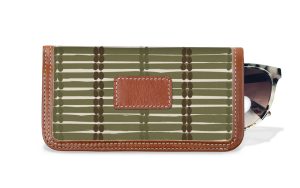 Eyeglass Case - Leather Patch