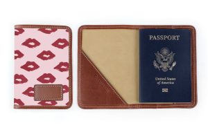 Glasgow Passport Case - Leather Patch