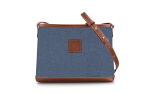 Norfolk Crossbody - Leather Patch