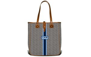 Nantucket Tote - Monogram Stripe