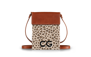 Peyton Phone Crossbody - Monogram Stripe