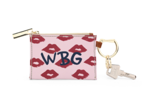 Kennedy Key Ring Zip Wallet - Drawbertson - Printed Monogram