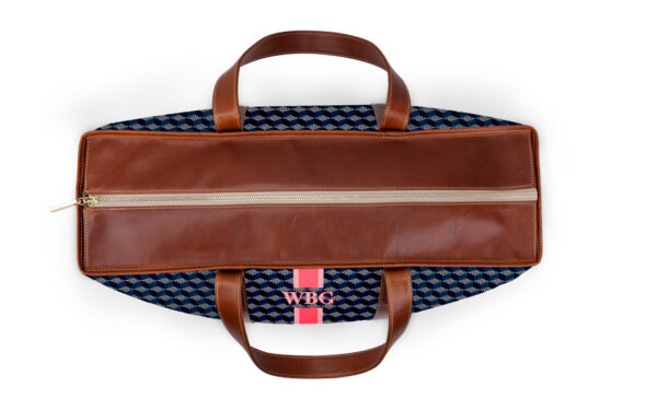 St. Charles Zippered Yacht Tote - Gameday - Printed Monogram - Image 3