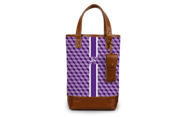 Westport Wine Tote - Gameday - Printed Monogram