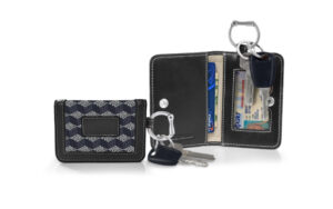 Kent Keyring Wallet - Leather Patch