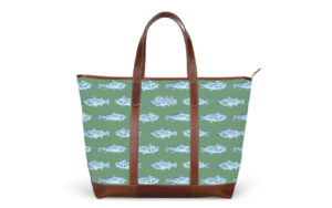 St. Charles Trolley Sleeve Yacht Tote - Printed Monogram