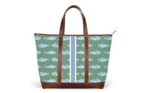 St. Charles Trolley Sleeve Yacht Tote - Stripe Only