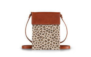 Peyton Phone Crossbody - Leather Patch