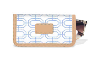 Eyeglass Case - Fenwick Fields - Leather Patch