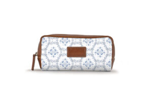 Highclere Accessory Case - Fenwick Fields - Leather Patch