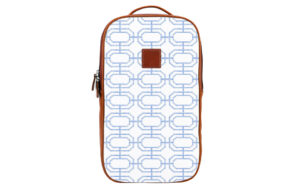 Parker Pickleball Case - Fenwick Fields - Leather Patch