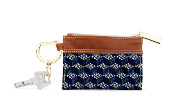 Kennedy Key Ring Zip Wallet - Gameday - Printed Monogram - Image 3