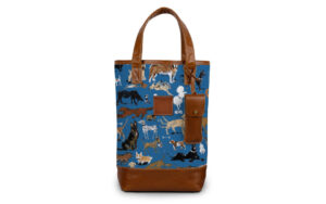 Westport Wine Tote - Drawbertson - Leather Patch